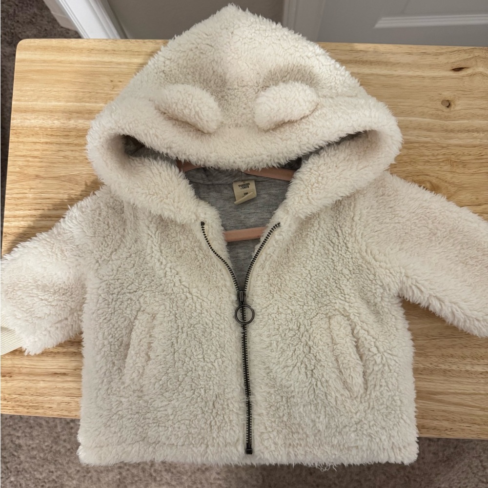 Tucker + Tate Cream Fleece Hoodie